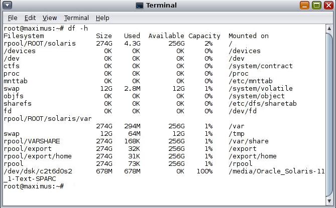Figure 18 The ZFS pool, vols, has been deleted 6. Disable discovery mode.