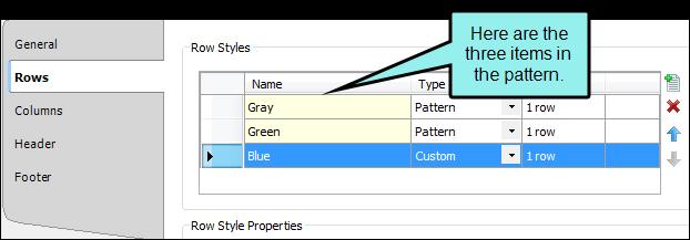 But if an item has a Custom type, its settings will not be added to a table automatically; instead, you would need to apply that item manually to the particular areas of the table where you want to