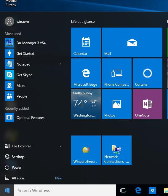 Customizing the Start Menu and Taskbar You can pin applications and software to both your Start Menu and your Taskbar.