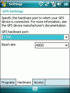 BT Q1300 A GPS Travel Recorder nano.. 1. From the Start menu, click Settings. On the System tab, click the External GPS icon. On some devices, this item has a different name. 2.