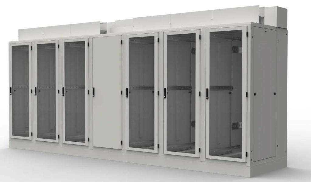 Tremendous Flexibility, in Support of Future Demand While initial pod deployment may require 5KW or less per enclosure, future colocation customers may have varying needs and anticipated growth
