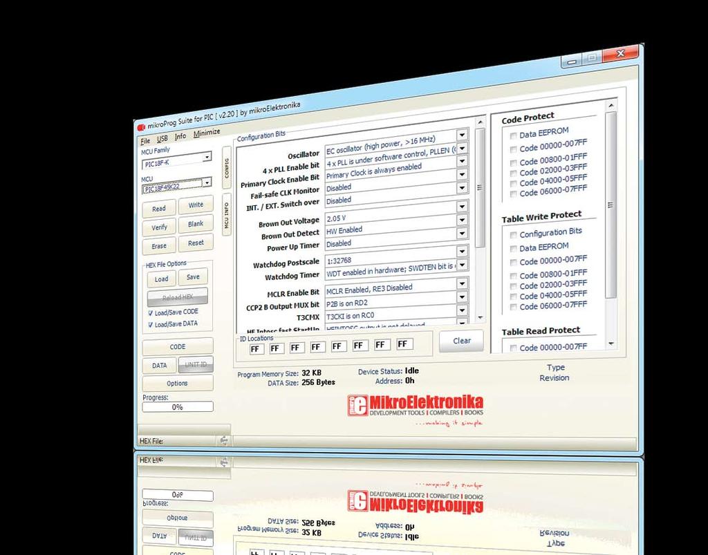 mikroprog Suite for PIC programming software mikroprog Suite for PIC is a