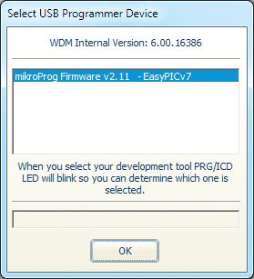 hex file Under USB menu click the Show Devices option.