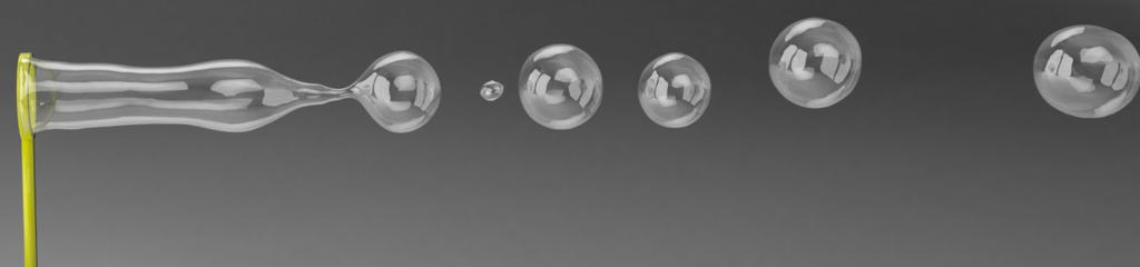 IEEE TRANSACTIONS ON VISUALIZATION AND COMPUTER GRAPHICS, VOL. X, NO. X, JULY 2017 12 Fig. 16: Blowing bubbles. Our method is capable of animating bubbles in the air as droplets.