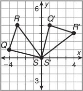 Name Date Class x-x 1-7 Transformations in the Coordinate Plane continued Triangle QRS has vertices at Q(4, 1), R(3, 4), and S(0, 0).