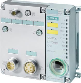 Siemens AG 014 SIMATIC ET 00pro Interface modules IM 154-8 F PN/DP CPU Overview Technical specifications Interface module for SIMATIC ET 00pro with integrated fail-safe CPU CPU with PLC functionality