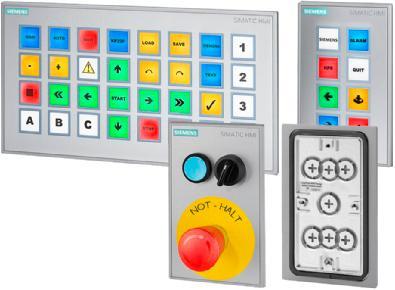 Siemens AG 014 Operating and Monitoring Devices Key Panels SIMATIC HMI KP8/KP8F/KP3F Overview Ordering data Article No.
