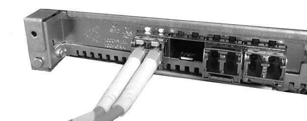 Mediant 9000 SBC Rev. B 4.5 Connecting Device to IP Network with SFP The following procedure describes how to cable the device to the network, using the 1.