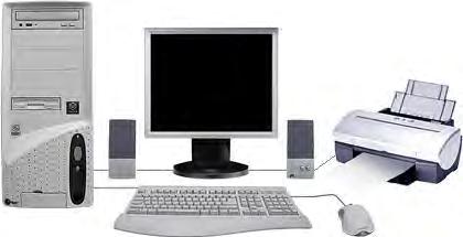 What is a Peripheral? A peripheral is a device that is attached to a computer and is external to the system unit. Some examples of peripherals are shown below.
