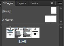 NOTE: If you plan on laying out your pages side by side, it may be easier to also uncheck Facing Pages in File > Document SetUp.