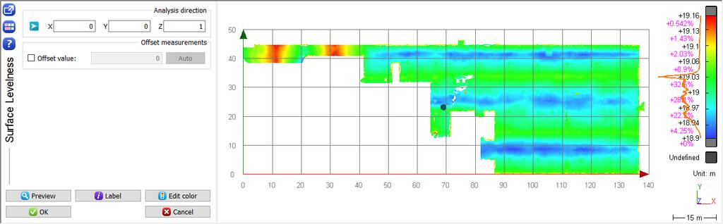 2 Surface analysis Exercise: Complete analysis of a concrete floor 2.