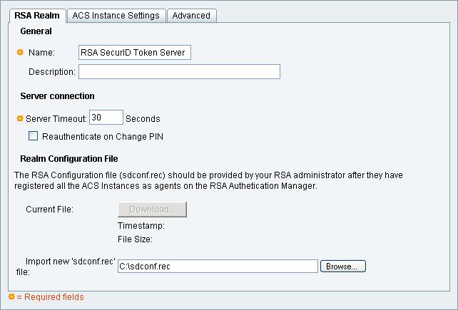 Partner Product Configuration Before You Begin This section provides instructions for configuring Cisco Secure ACS with RSA SecurID Authentication.