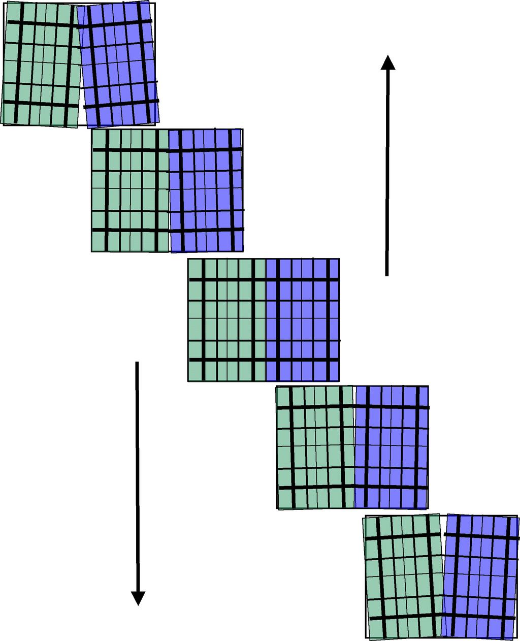 DV2 Figure 14a Figure 14b As the images are moved up, their tops rotate inward, towards each other.