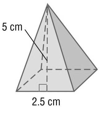 Lateral Area of a Regular Pyramid Example 1: Find the lateral area
