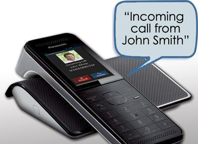 Talking Caller ID Now you can hear who's calling from across the room without having to get up.
