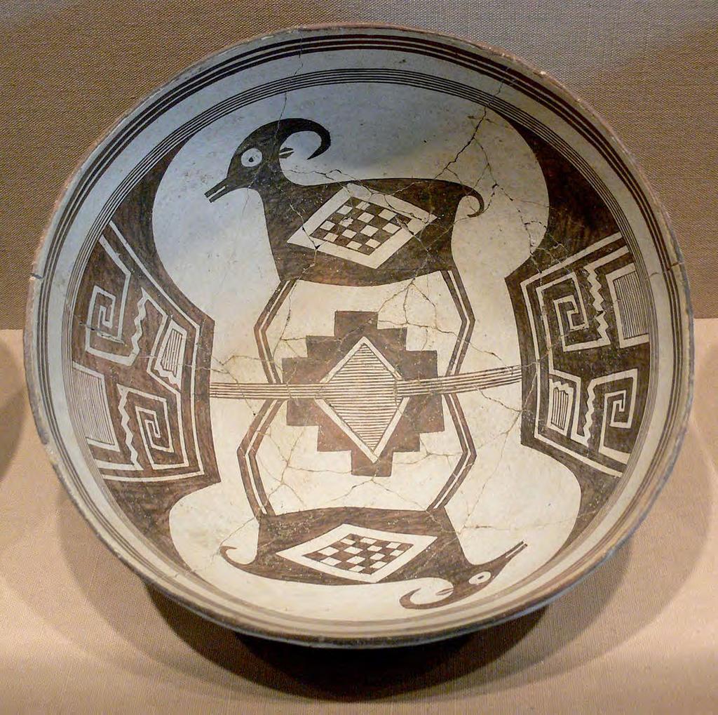 Many patterned bowls, such as the one shown in Figure 5.6-16, have axis symmetry.