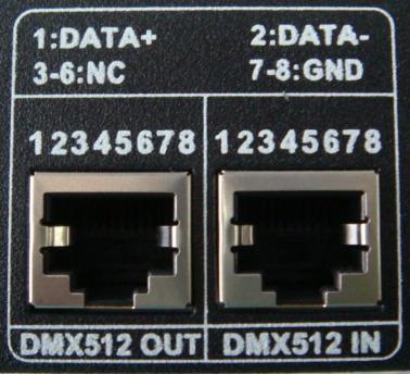DMX Input/Output Interface