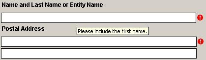 Informative Returns, Continued STEPS ACTION 3 Once you finish entering the information for the first individual or entity, press Save.