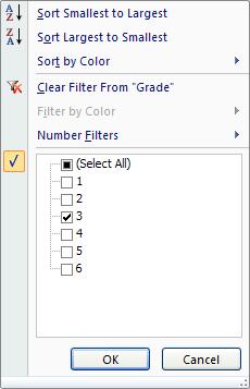 Filter Click in the list. On the Ribbon, click on the Home tab.