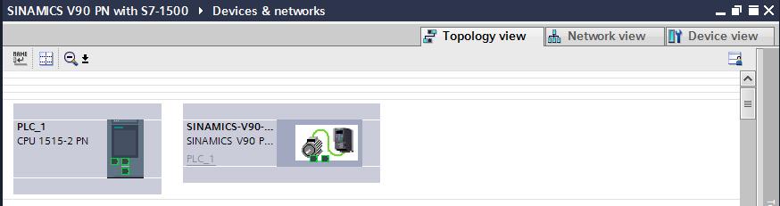 And the connected network view is shown as follows: 4.1.2.