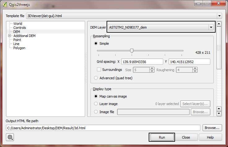Step: 5. Output HTML file path edit box Select output HTML file path.