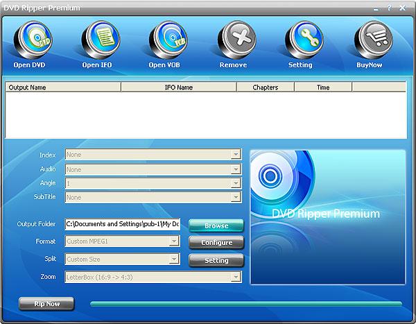 Introduction Introduction With DVD Ripper Premium you can convert any DVD movies to MPEG-1, MPEG-2, AVI (DivX, XVid,MP43,YUV). It enables you to watch and copy DVD movies on any DVD drive!