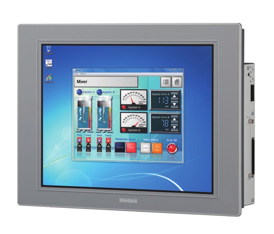 PS4700 Panel PC The PS4700 features an Atom N270 processor, creating a powerful system for any production floor.