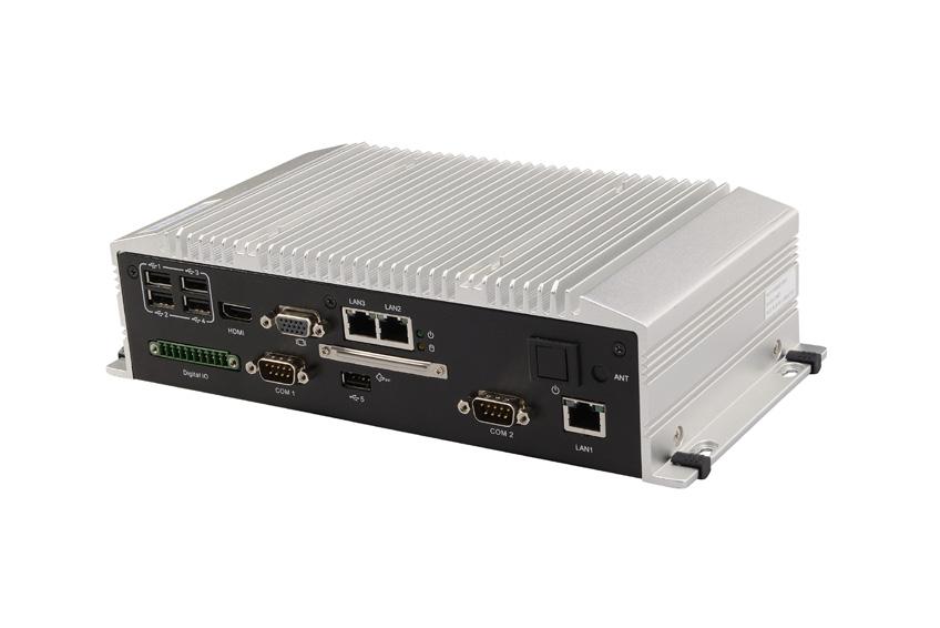 Atom N2600 PE4000B Fanless Industrial PC Models PE4000B CPU Intel Atom Dual Core N2600 1.6 GHz Rated Input Voltage 12 to 24 Vdc ±5 % Power Consumption 16 W (Typically) External Dementions 264.5 x 69.