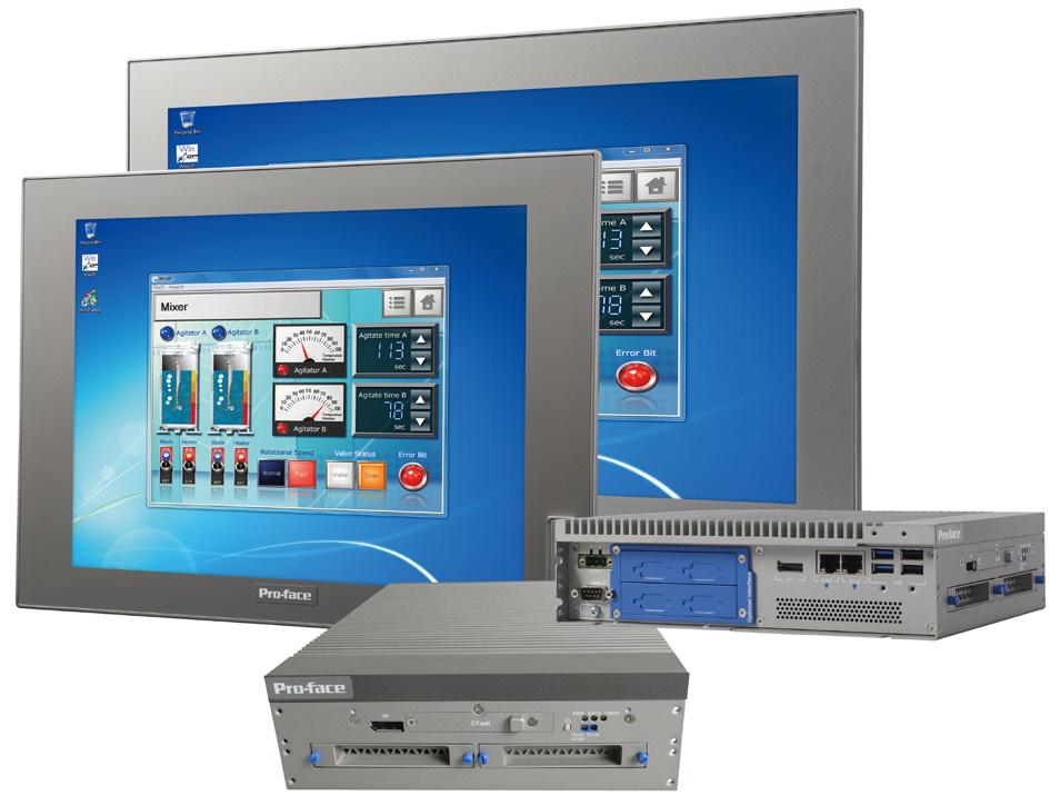 PS5000 Series Industrial PC Description The PS5000 Series is the newest line up in the Pro-face Industrial PC family, offering high connectivity, reliability, and design.