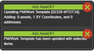 Attach to PM/Template The Attach to PM/Template tool allows users to attach assets and/or xy locations to a preexisting pm/template. 1.