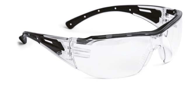 circulation and avoids steamed up lenses Soft padded upper frame rim gives more comfort during wear