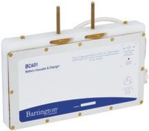 Grad601 Magnetic Gradiometer System Bartington BC601 Battery Cassette The Lithium Ion battery is housed in a sealed cassette, which also contains the charging circuitry.
