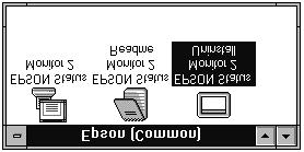 From Windows NT 3.51 1. Double-click Epson in the Program Manager. 2. Double-click EPSON Status Monitor 2 Uninstall. 3. Follow the instructions on the screen. Note for NT 4.0 & 3.