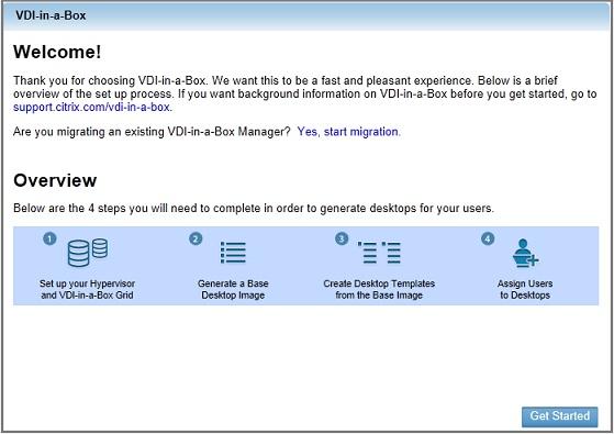 Create and configure the grid Aug 06, 2013 Configure the VDI-in-a-Box grid when VDI-in-a-Box Manager (vdimanager) has been imported into your hypervisor and is available in its management console.