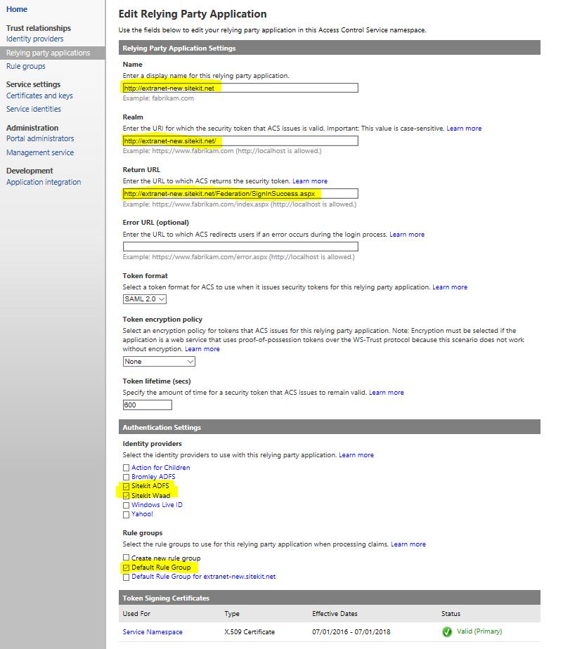 Now set the cms / site settings as per the documentation in helpcms.sitekit.net. and below 2.