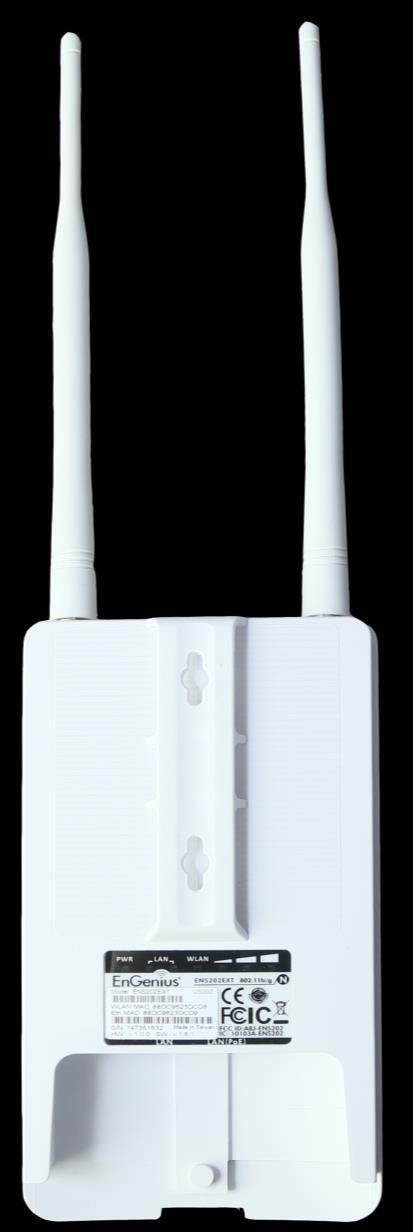 PWR LED (indicates HLWLAN has Power over Ethernet from