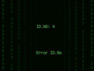 If device says Error ID, that means the entered ID number is wrong, please return Step 1 for the second operation.