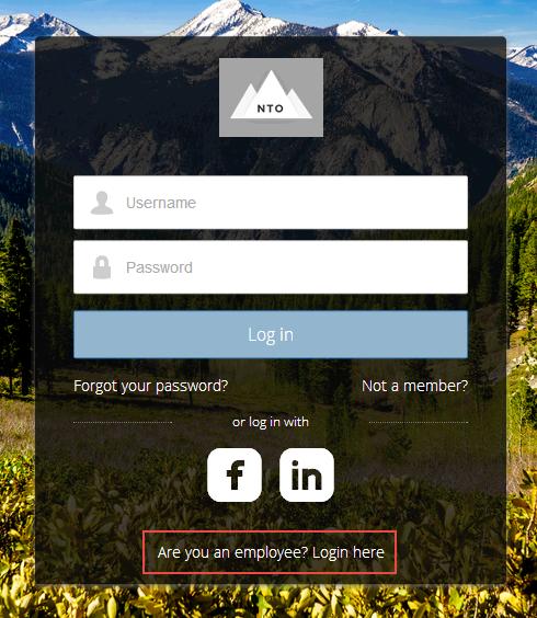 Aloha and Login Template Components Forgot Password Example: Sample Employee Login Link component: Forgot Password Use the Forgot Password component to let users request a new password.