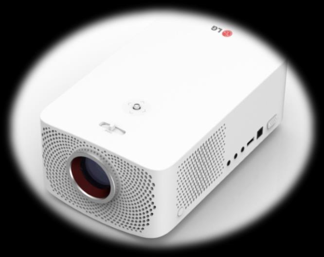 LG Minibeam Pro Series World s Brightest Full HD LED Projector PF1500G Full HD (1920 x 1080) Life span : up to 30,000 hrs 1400 lumen Contrast Ratio : 150,000:1 Screen Share : Miracast,