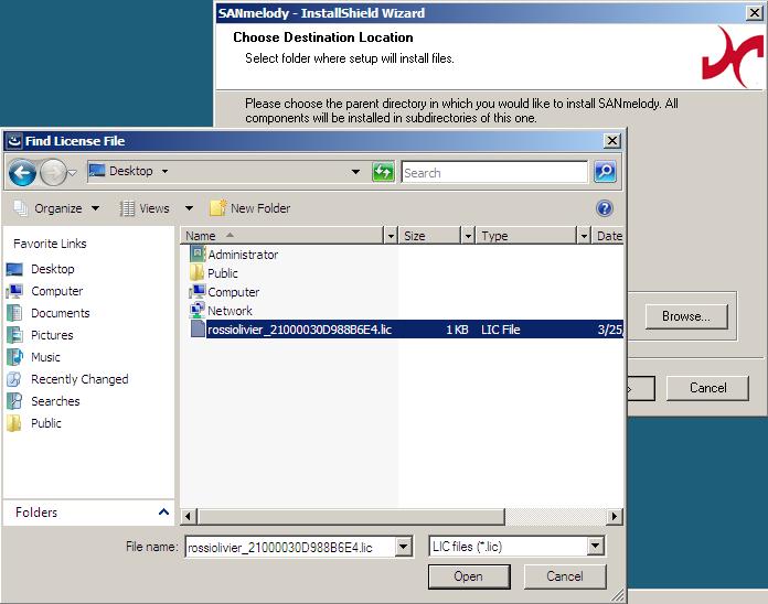 Page 4 Installing SANmelody Software 1. Log on the system using a local administrator account. Always use the same account when using and configuring SANmelody software. 2.