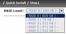 There are four indicators at the top-right corner of the web GUI. Figure 1.1 1. RAID light: Green LED means RAID works well. Red LED represents RAID failure. 2. Temperature light: Green LED is normal.