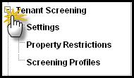 Screening Profiles General Settings The general screening settings are handled by an administrator.