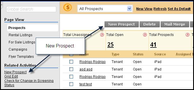 Page 23 Screening Prospects Once your settings are complete, you can begin screening prospects. The following steps will need to be completed before screening can be run: 1. New prospect created 2.