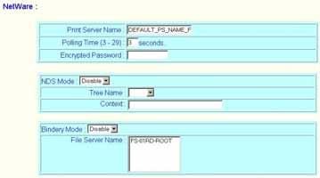 Configuration from Embedded Web Server Printer Setup 1. Click Setup, it then appears the sub-menu. 2. Click Printer, it then as shown in the following picture.
