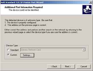 TCP/IP LPR Port Printing Installation 7.