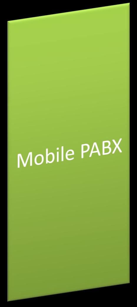 Key Mobility Solutions for Education Enable you as mobile user to experience Fixed PBX like
