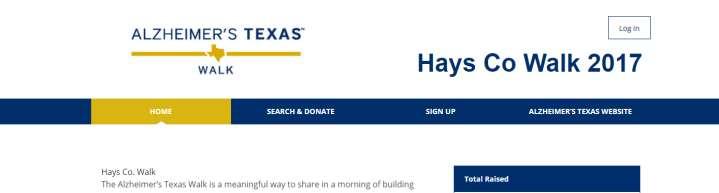 Click on the link that was sent to your email after registering. OR 2. Go to www.txalz.