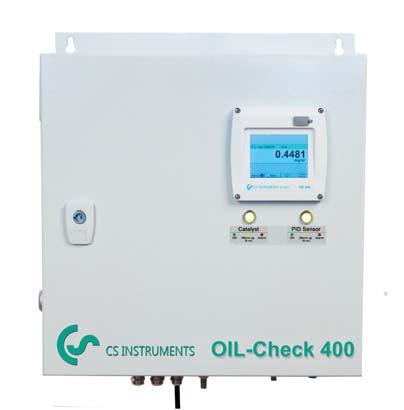 OIL-Check 400 The monitoring system for permanent highly precise measurement of the vaporous redidual oil content in compressed air Technical data OIL-Check 400 The advantages at a glance: Permanent,
