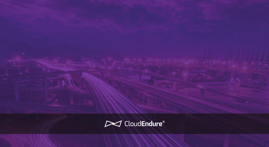 How Works How Works THE TECHNOLOGY BEHIND CLOUDENDURE S DISASTER RECOVERY AND LIVE MIGRATION SOLUTIONS offers cloud-based Disaster Recovery and Live Migration Software-as-a-Service (SaaS) solutions.