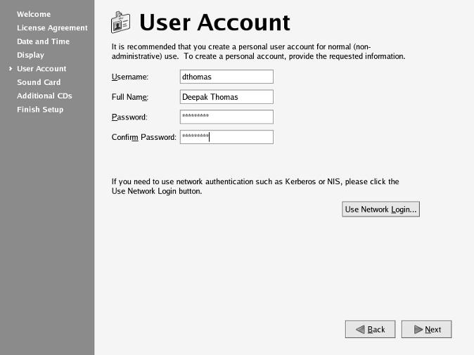 Chapter 1 Creating New User Accounts We ve already talked a little about the root user account this is an administrative (or super user ) account that is created by default, and has privileges for